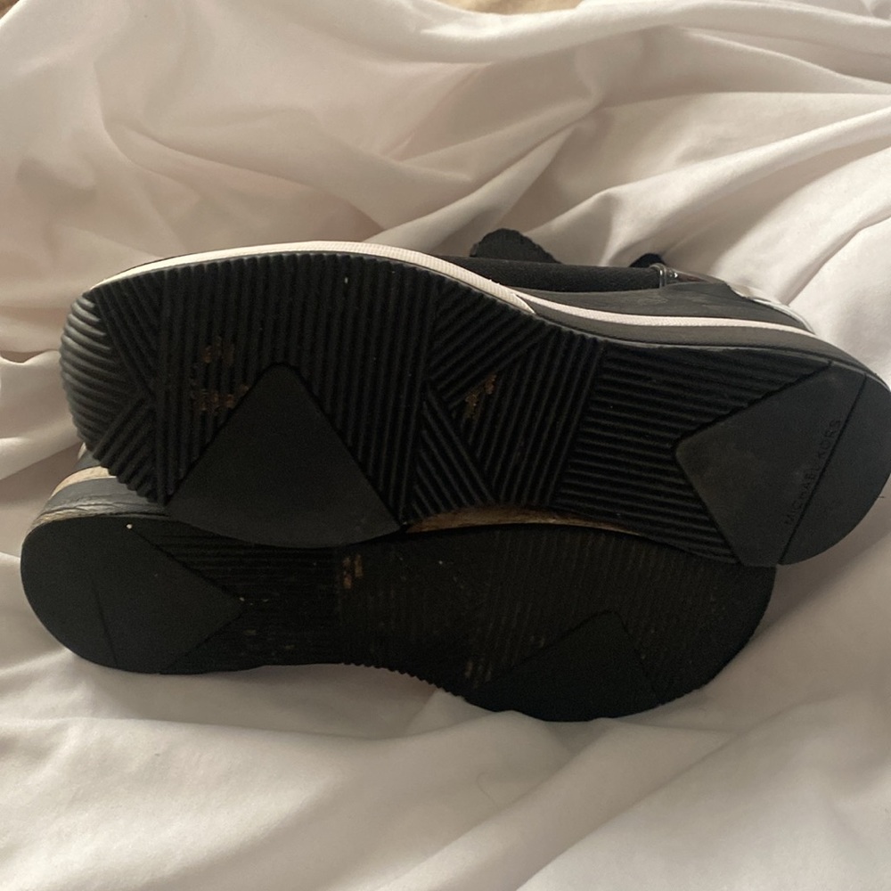 Michael Kors Black Skyler Stretch-Knit Sock Sneaker - Picture 8 of 8